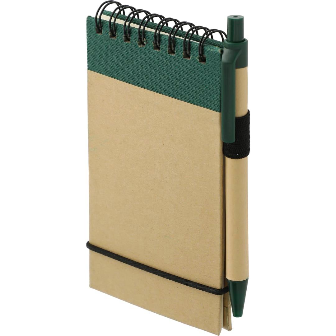 Fsc® mix 5 x 3 recycled jotter with pen Natural miniatura 15