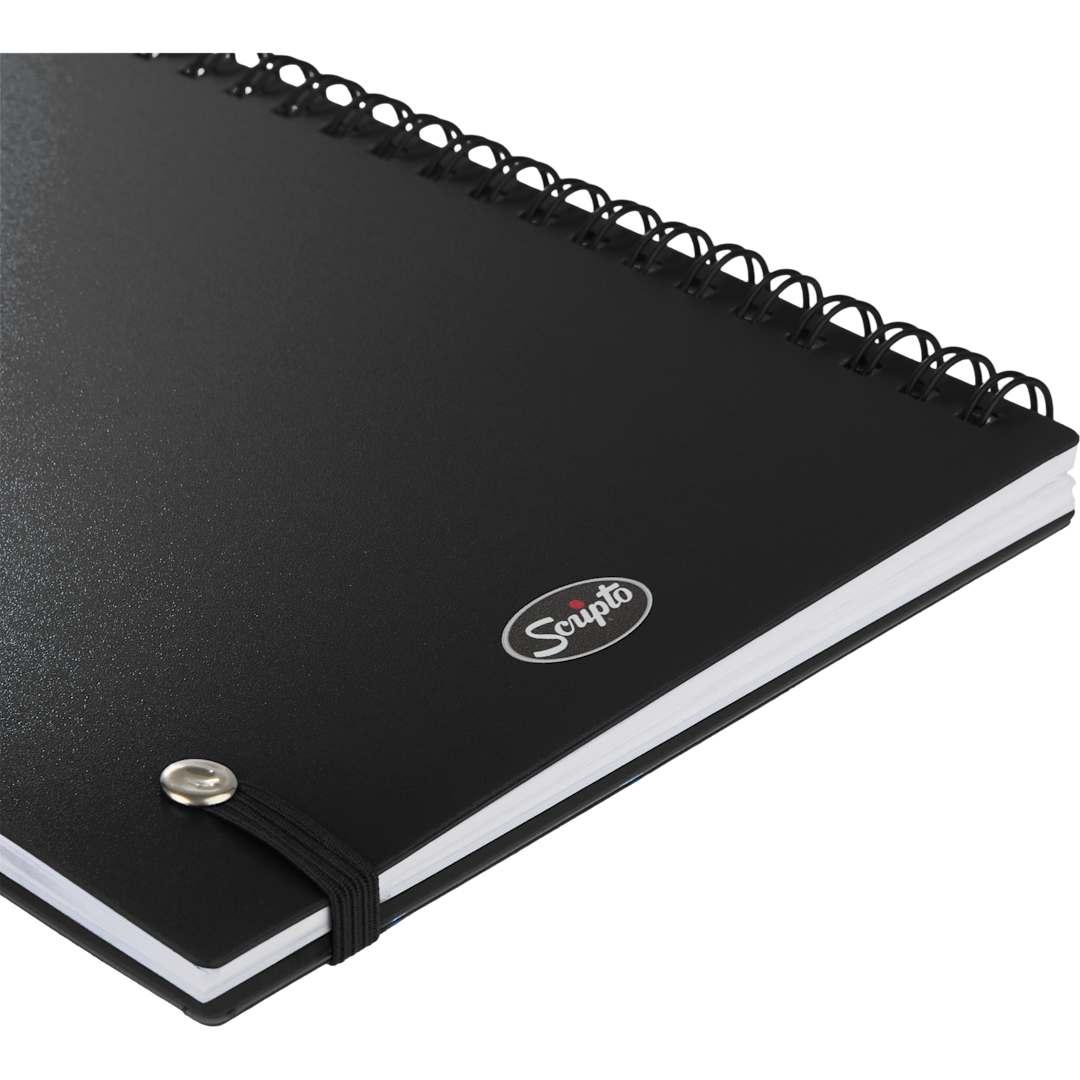 Scripto® recycled spiral notebook Black miniatura 5