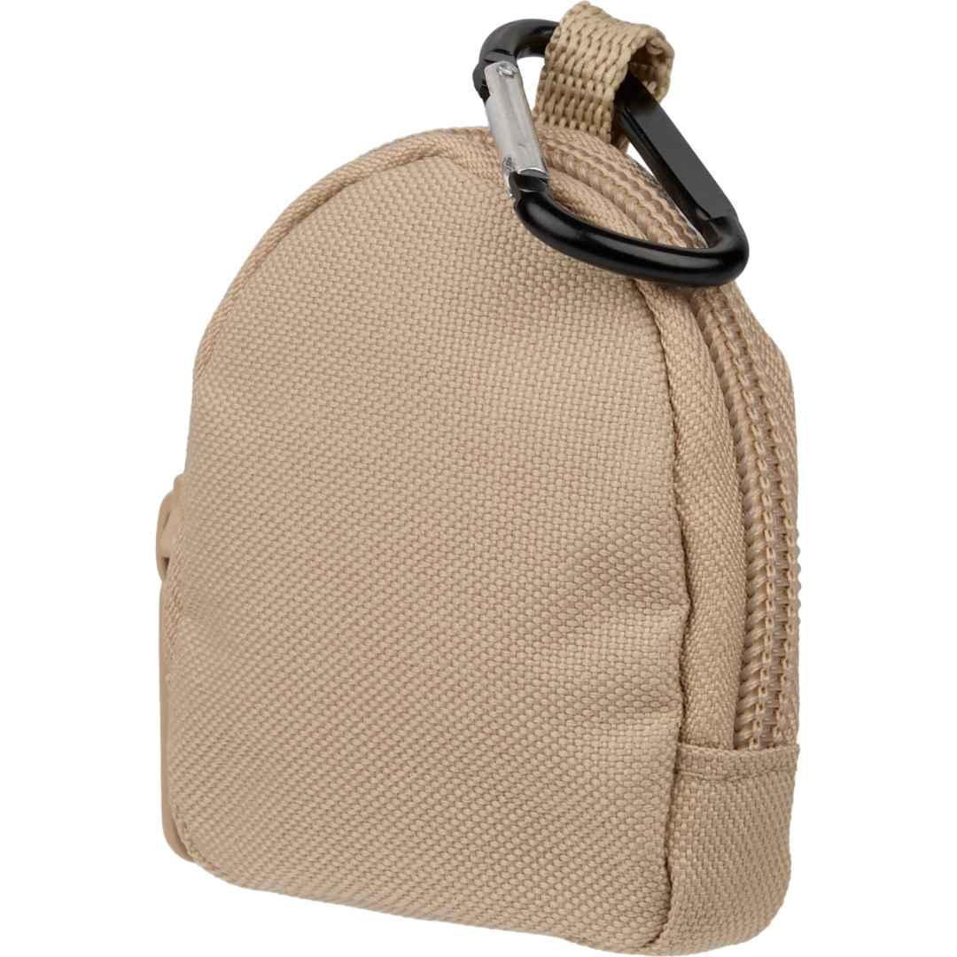 Mini backpack bag charm Natural miniatura 16