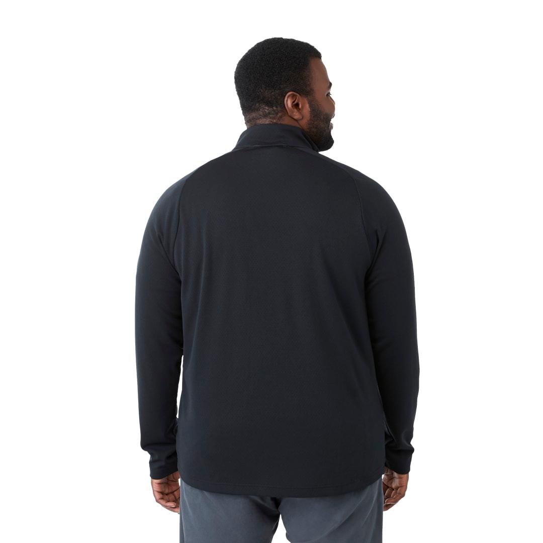 Mens asgard eco knit quarter zip Silver miniatura 11