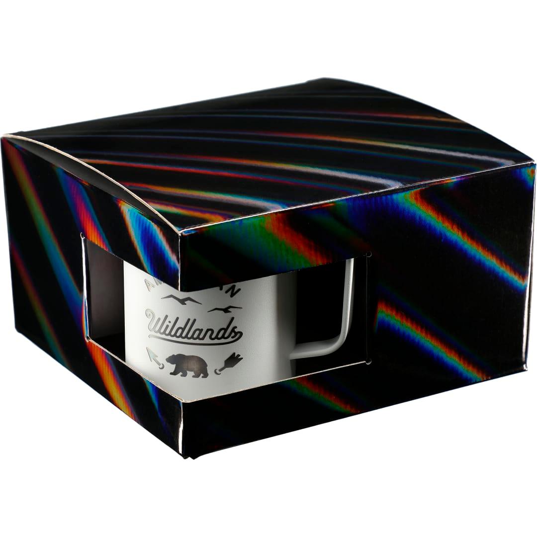 Rover camp mug 14oz powder coated 4 in 1 gift set Black miniatura 9