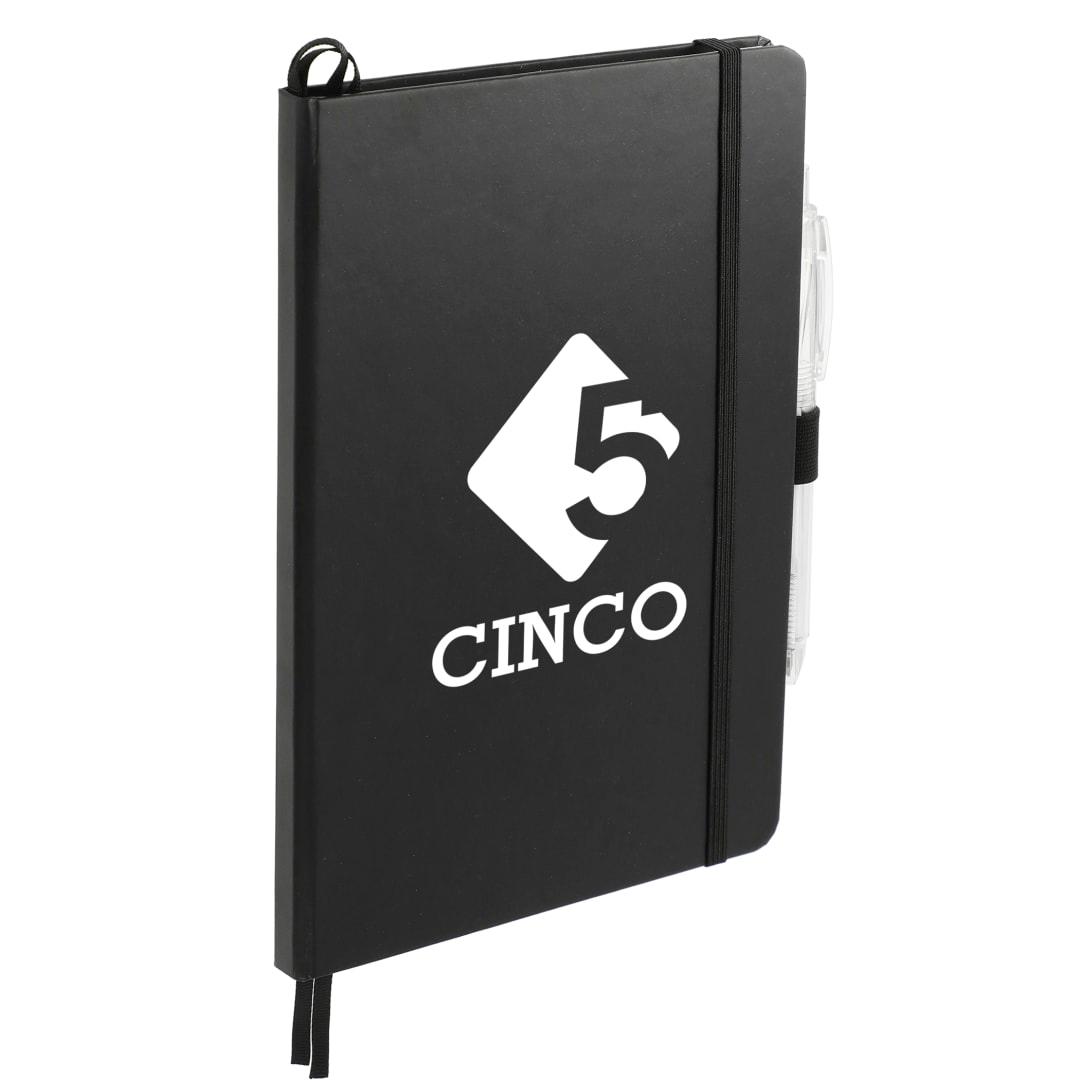 5.5 X 8.5 fsc® mix bound journal set Black miniatura 6