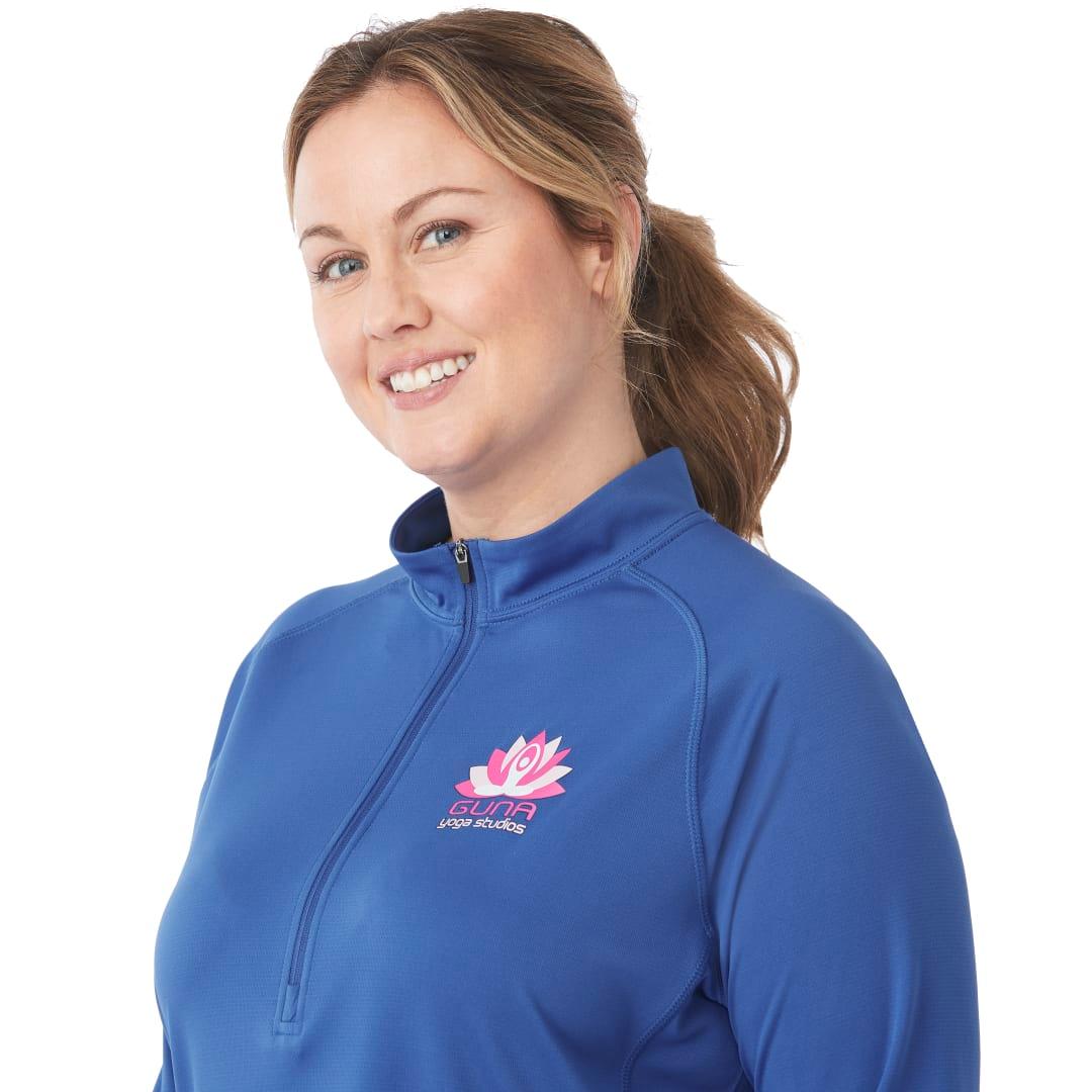 Evans eco knit half zip - womens Royal miniatura 9