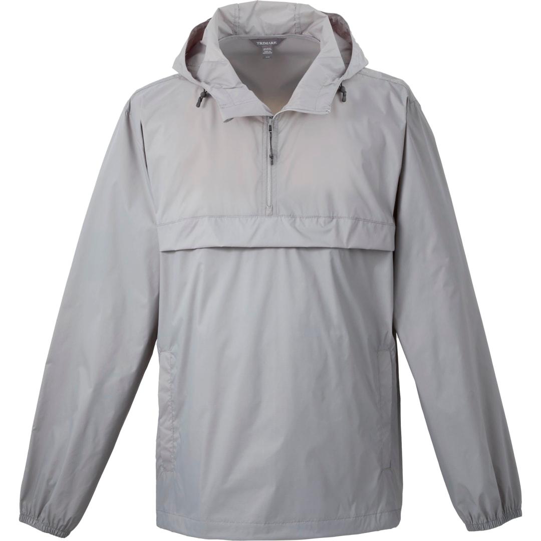 Avas eco 1/4 zip anorak - gender neutral Grey miniatura 8