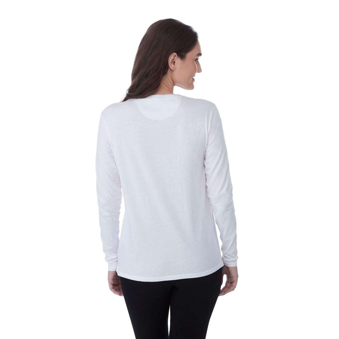 Tentree organic cotton longsleeve tee - womens White miniatura 8