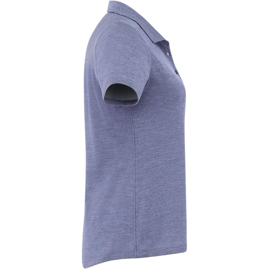 Womens dege eco ss polo Blue miniatura 6