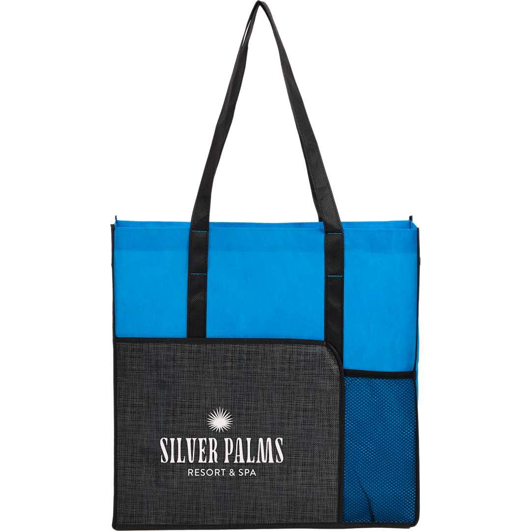Radius recycled non-woven tote Black miniatura 19