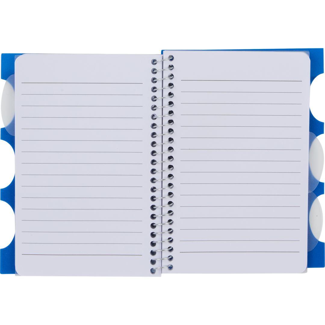 Fsc® recycled 4 x 6 multitask notebook Black miniatura 10