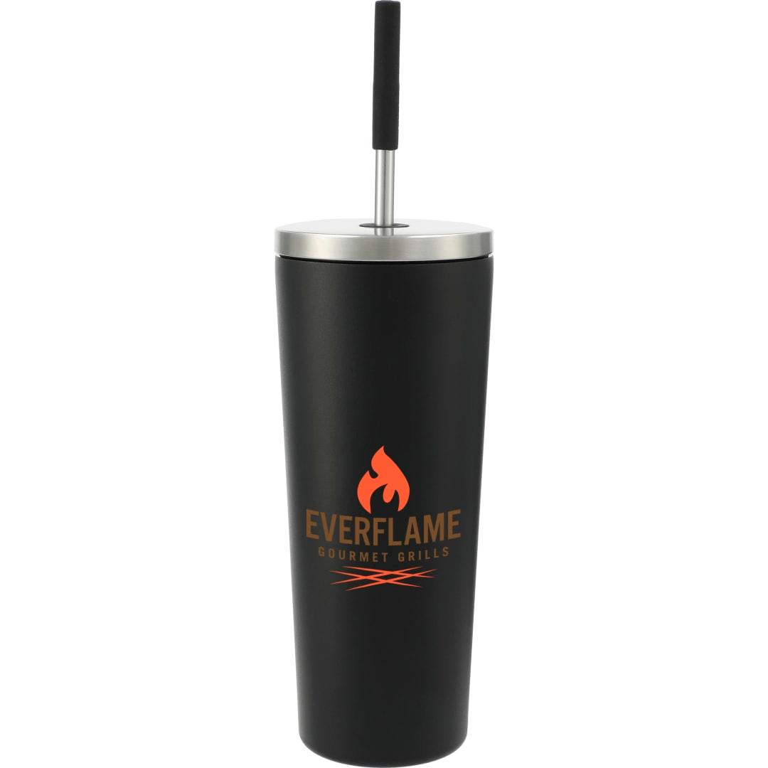 Maia 2-in-1 copper vacuum tumbler kit 24oz Black miniatura 12