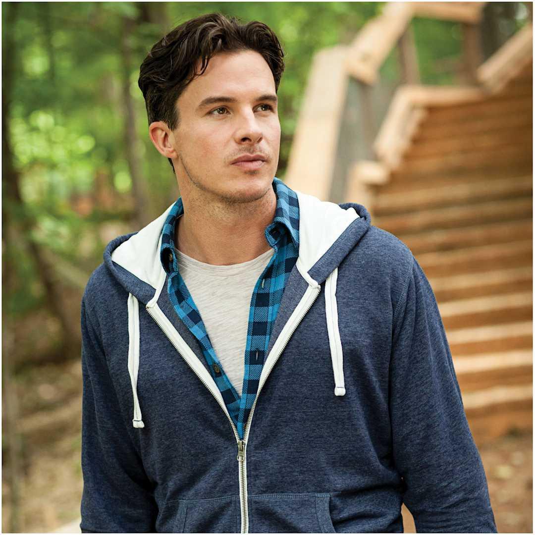 Mens sandylake roots73 f/z hoody Blue miniatura 11