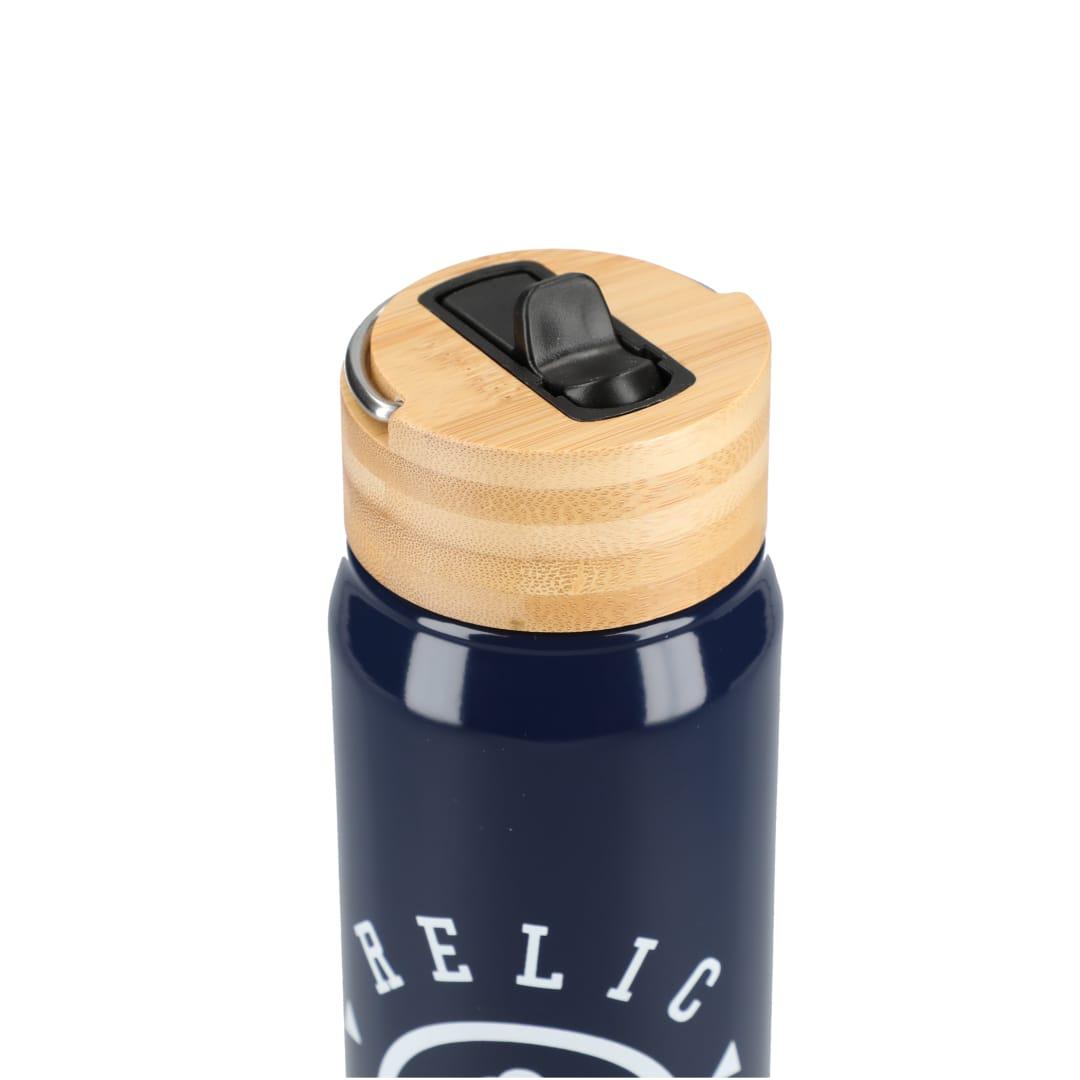 Billy 26oz aluminum bottle w/ fsc® bamboo lid Black miniatura 22