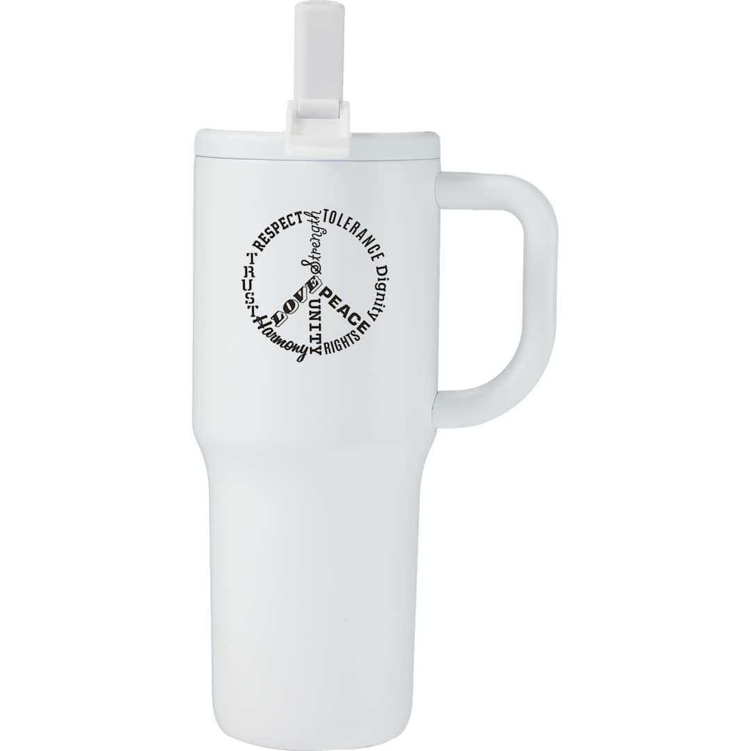 Alpine 30oz vac insul mug w/protective straw cover Bay Blue miniatura 28