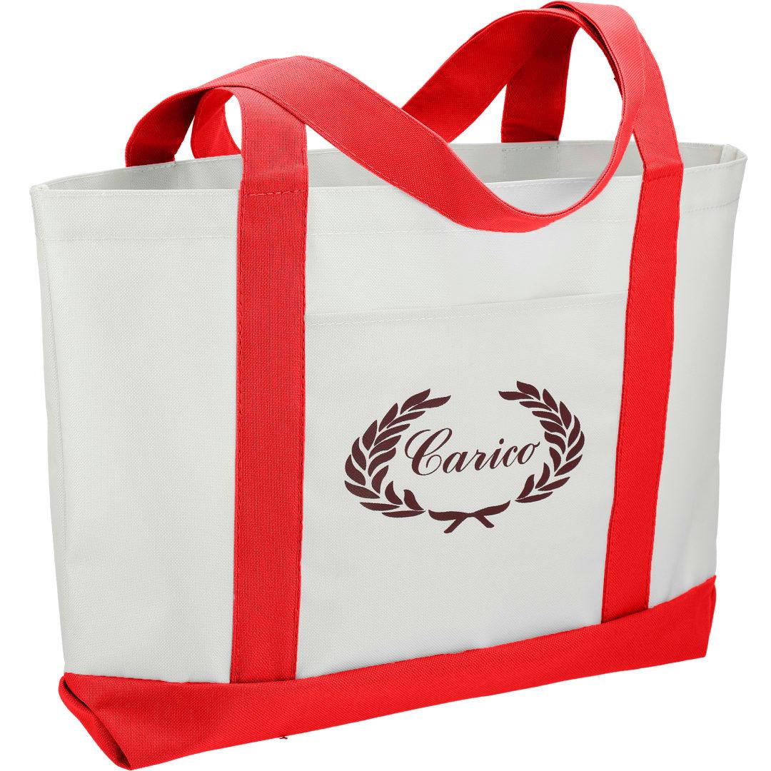 Large canvas tote bag White miniatura 54