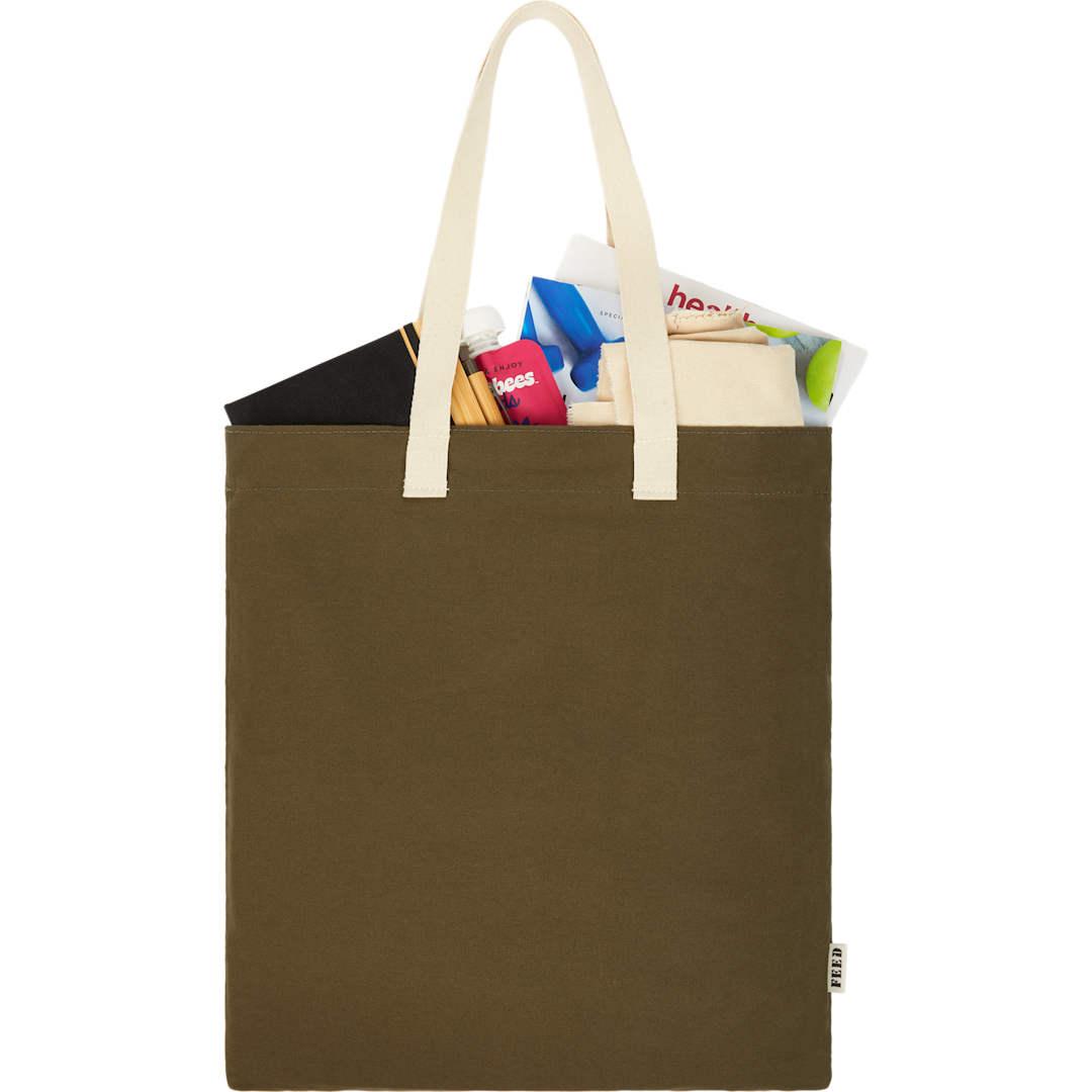 Feed organic cotton convention tote Black miniatura 29