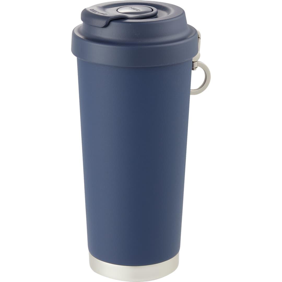 Haley vacuum tumbler one touch opening lid 16oz Black miniatura 28