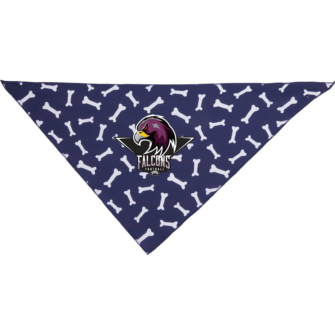 Paws & claws pet bandana Black miniatura 16