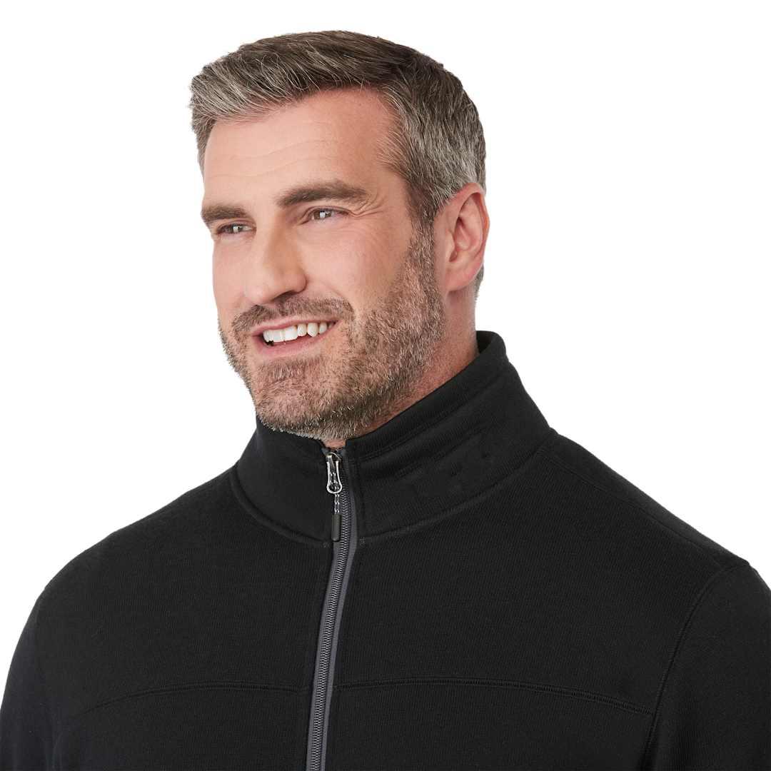 Darnell eco knit full zip - mens Grey miniatura 30