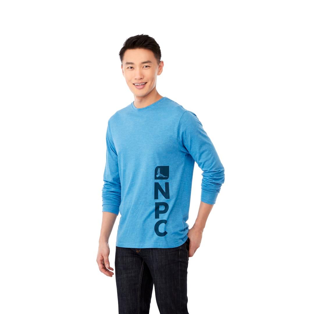 Mens holt long sleeve tee White miniatura 17