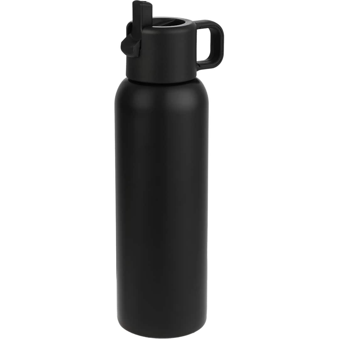 Clio straw lid vacuum bottle 22oz Black miniatura 3