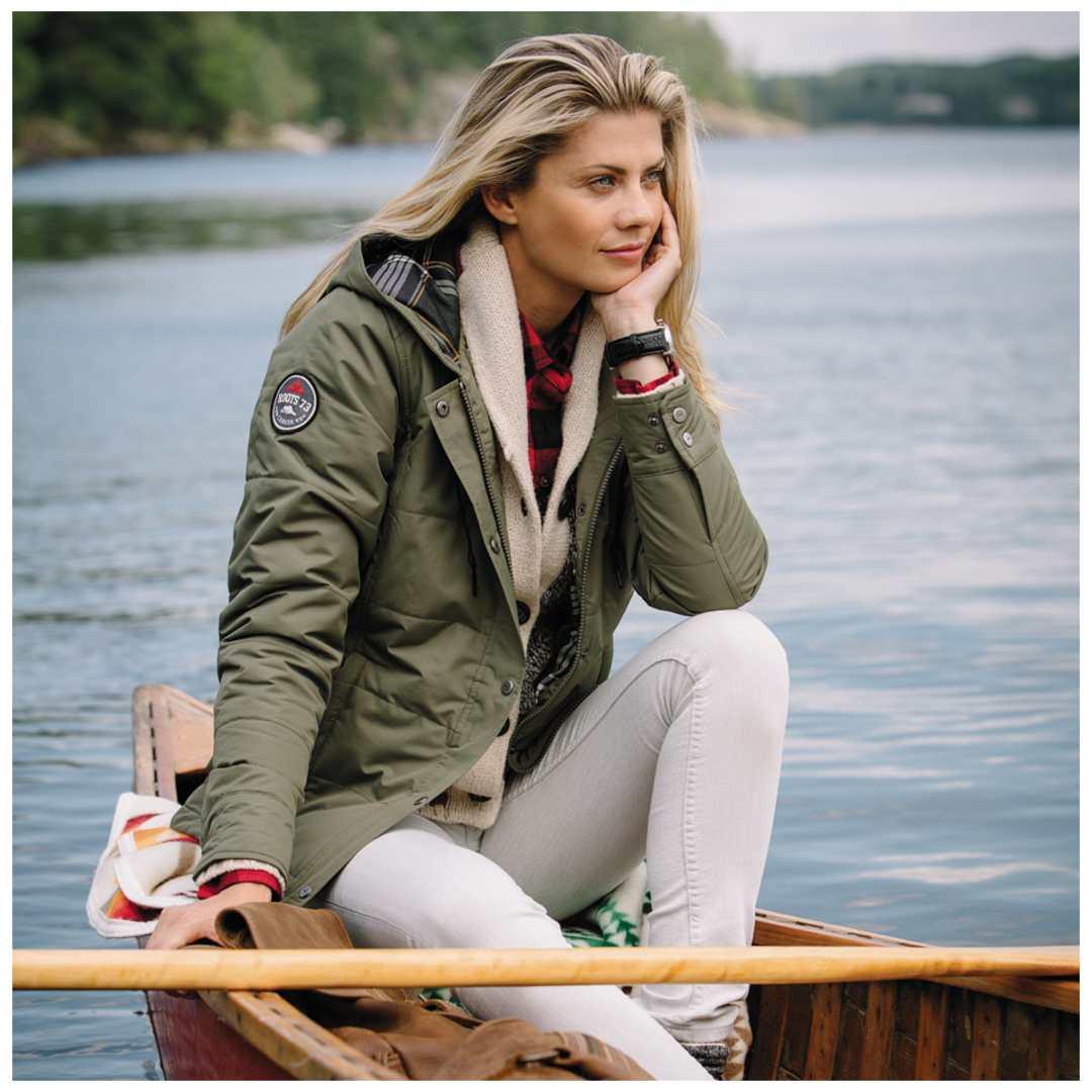 Womens gravenhurst roots73 jacket Dark Green miniatura 5