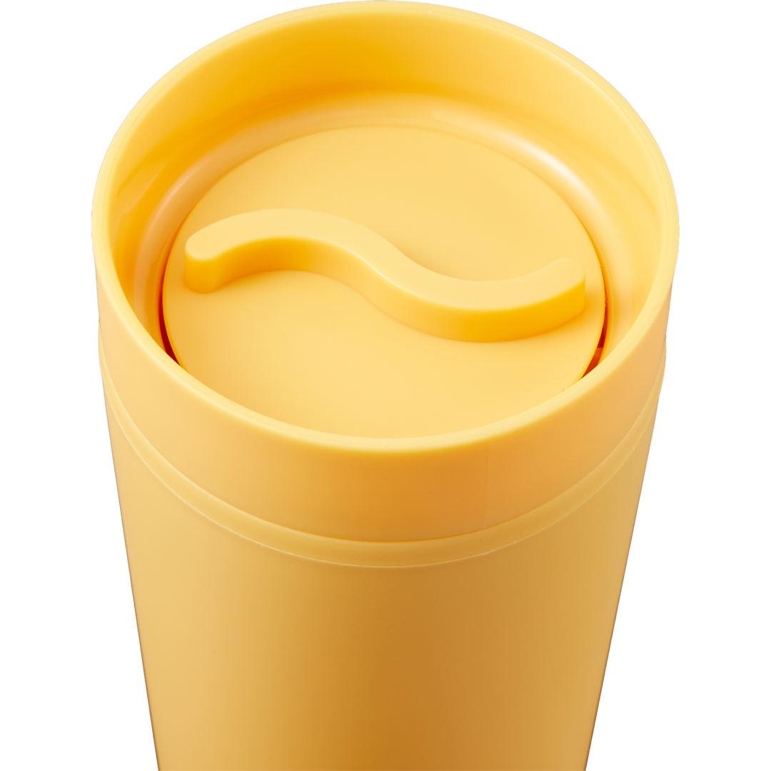 Lola recycled tumbler w/ 360 degree lid 16 oz Black miniatura 55