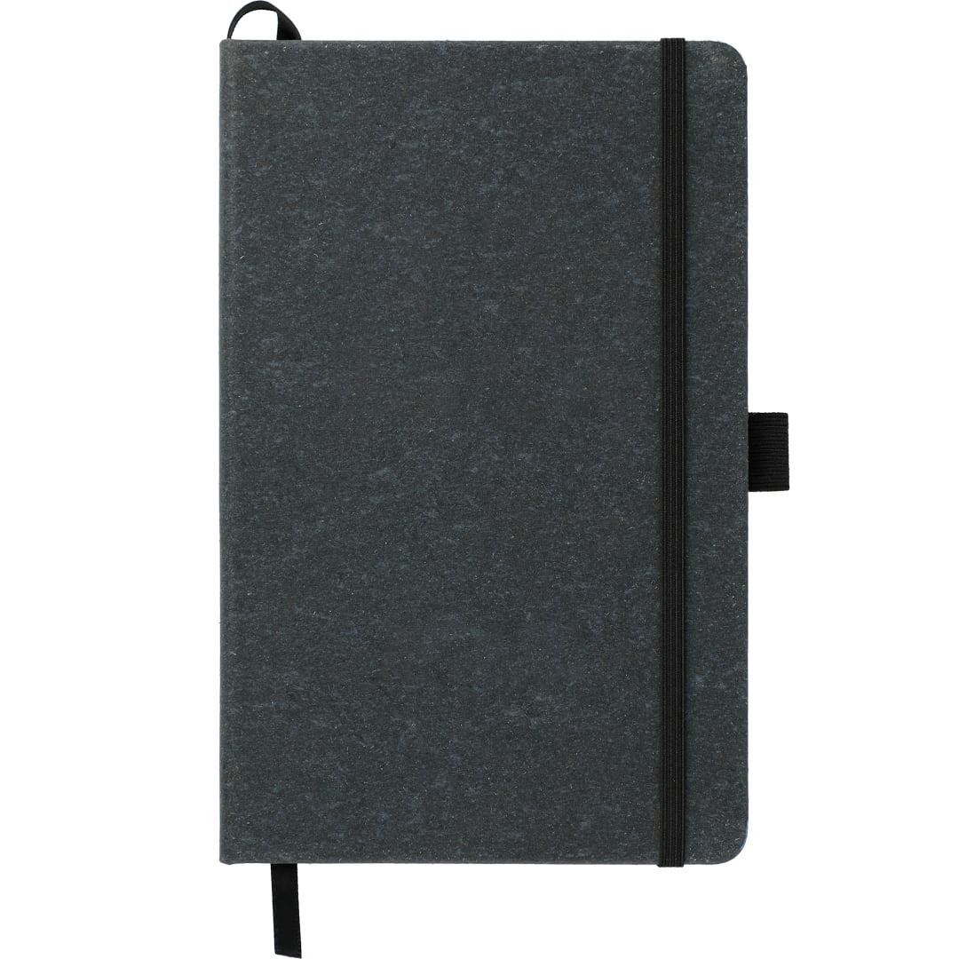 Fsc® mix 5.5 x 8.5 recycled leather bound journa Natural miniatura 3