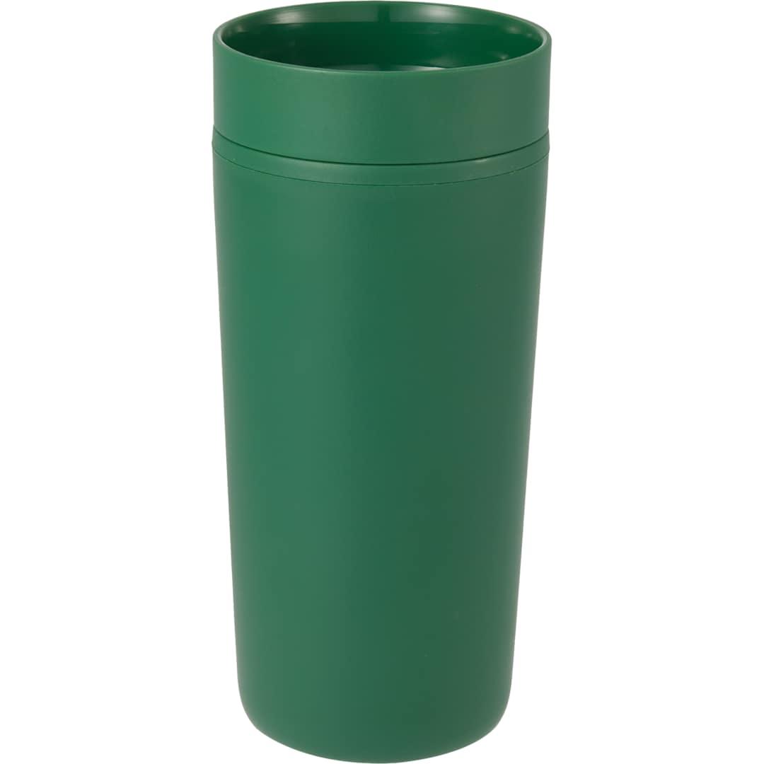 Lola recycled tumbler w/ 360 degree lid 16 oz Black miniatura 17