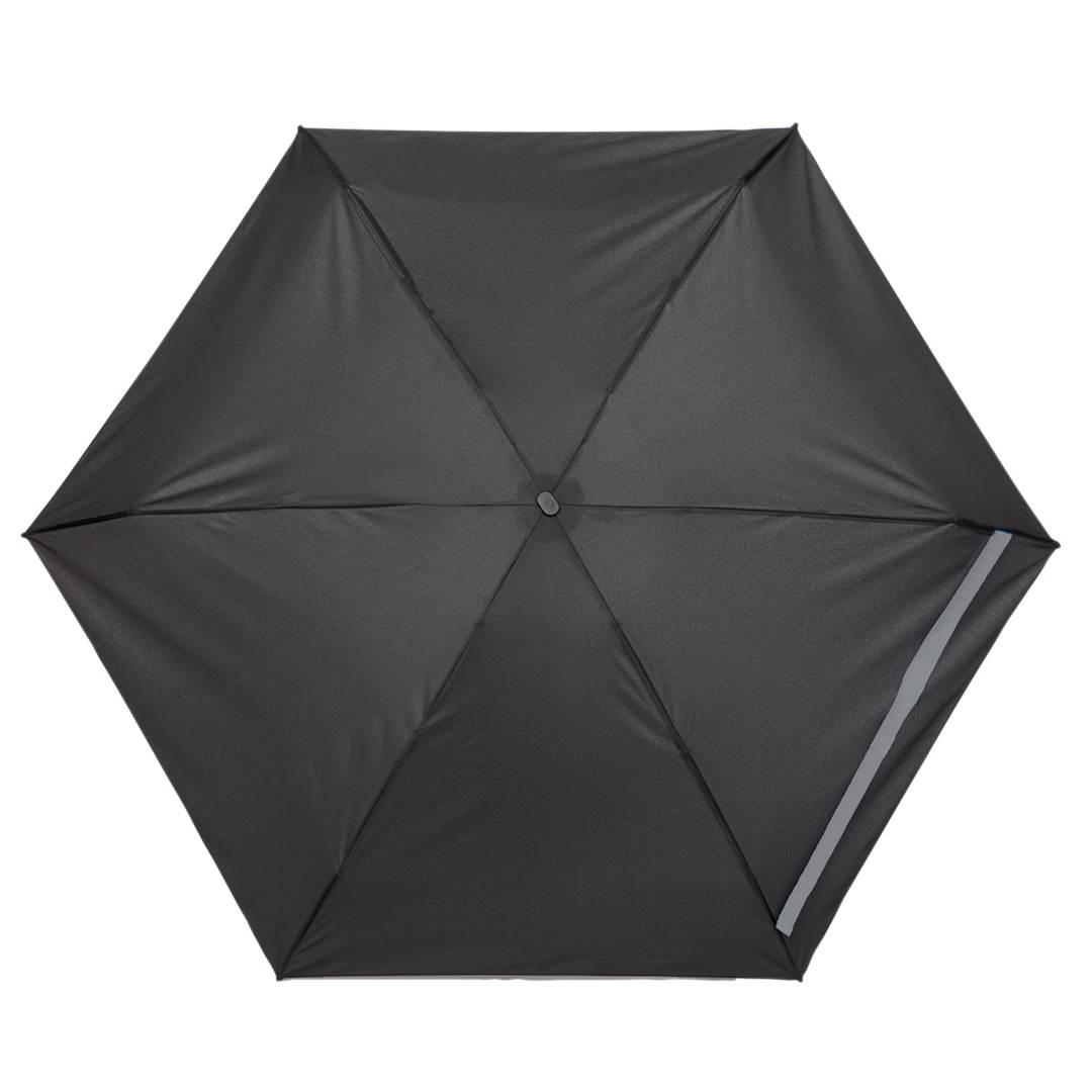 37 Compact travel umbrella with case Black miniatura 37