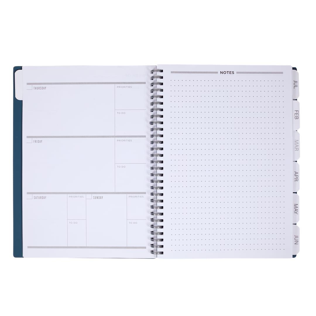 Wellable™ plan well undated planner journal Navy Blue miniatura 19