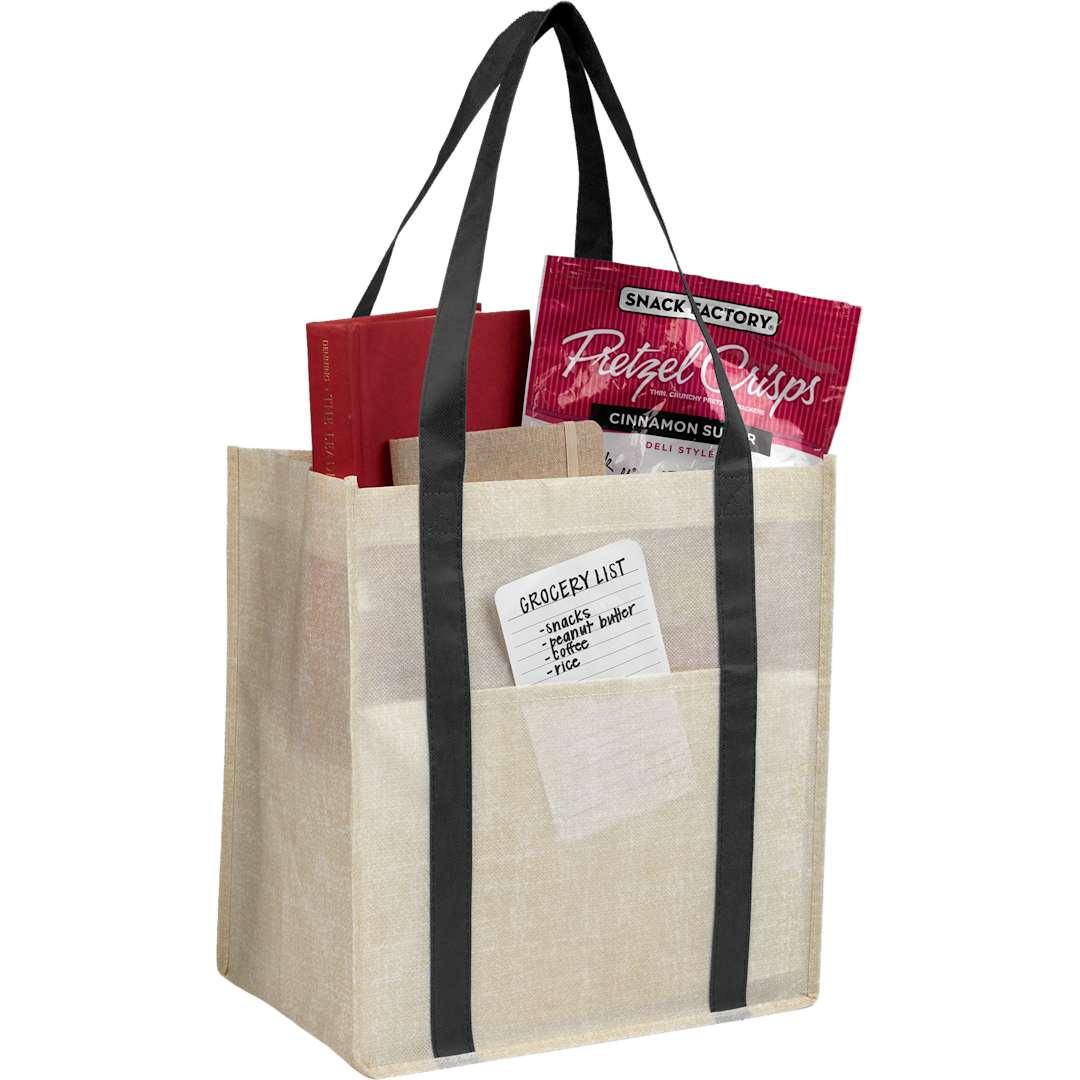 Pluto recycled non-woven small grocery tote Royal miniatura 7