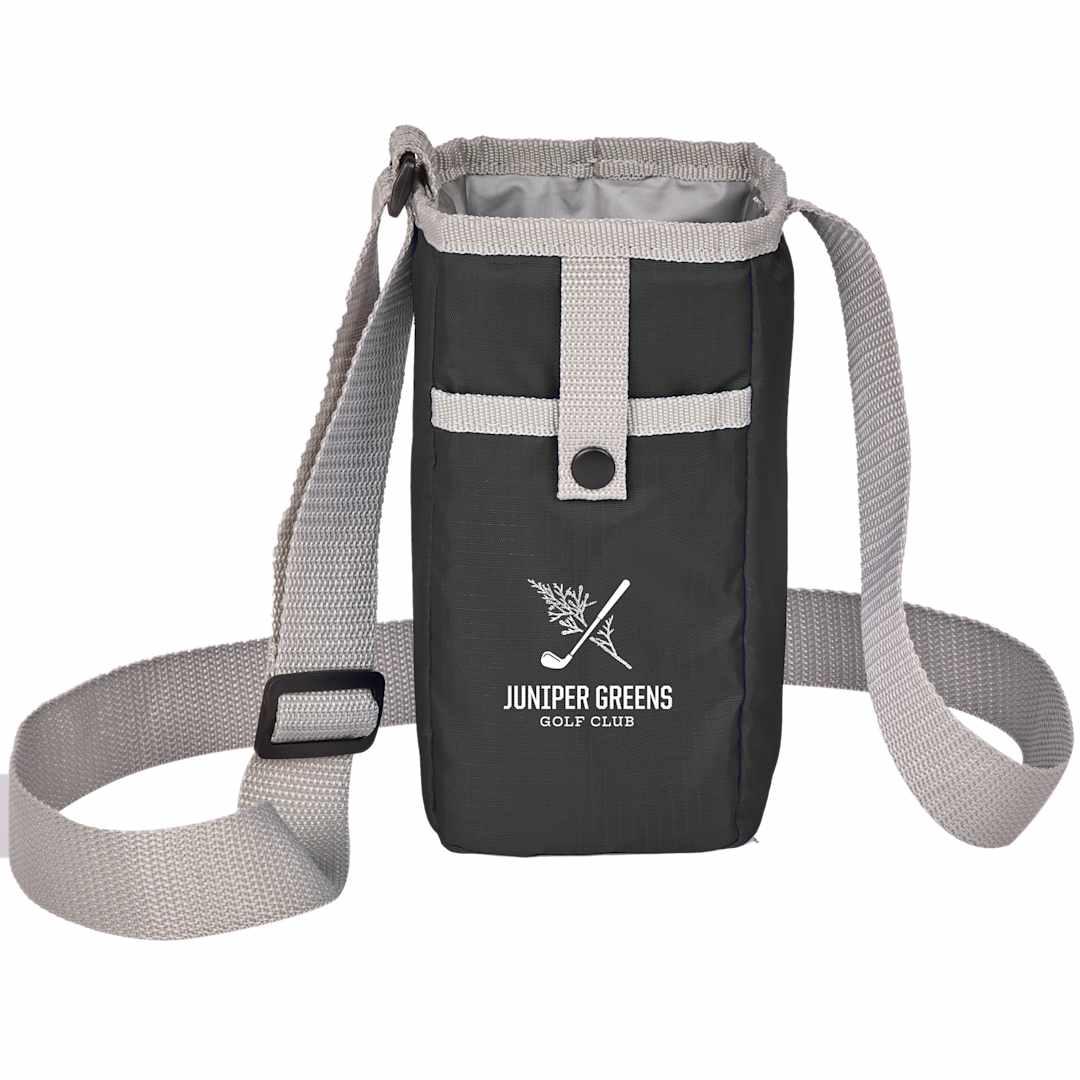 Insulated bottle sling Black miniatura 4