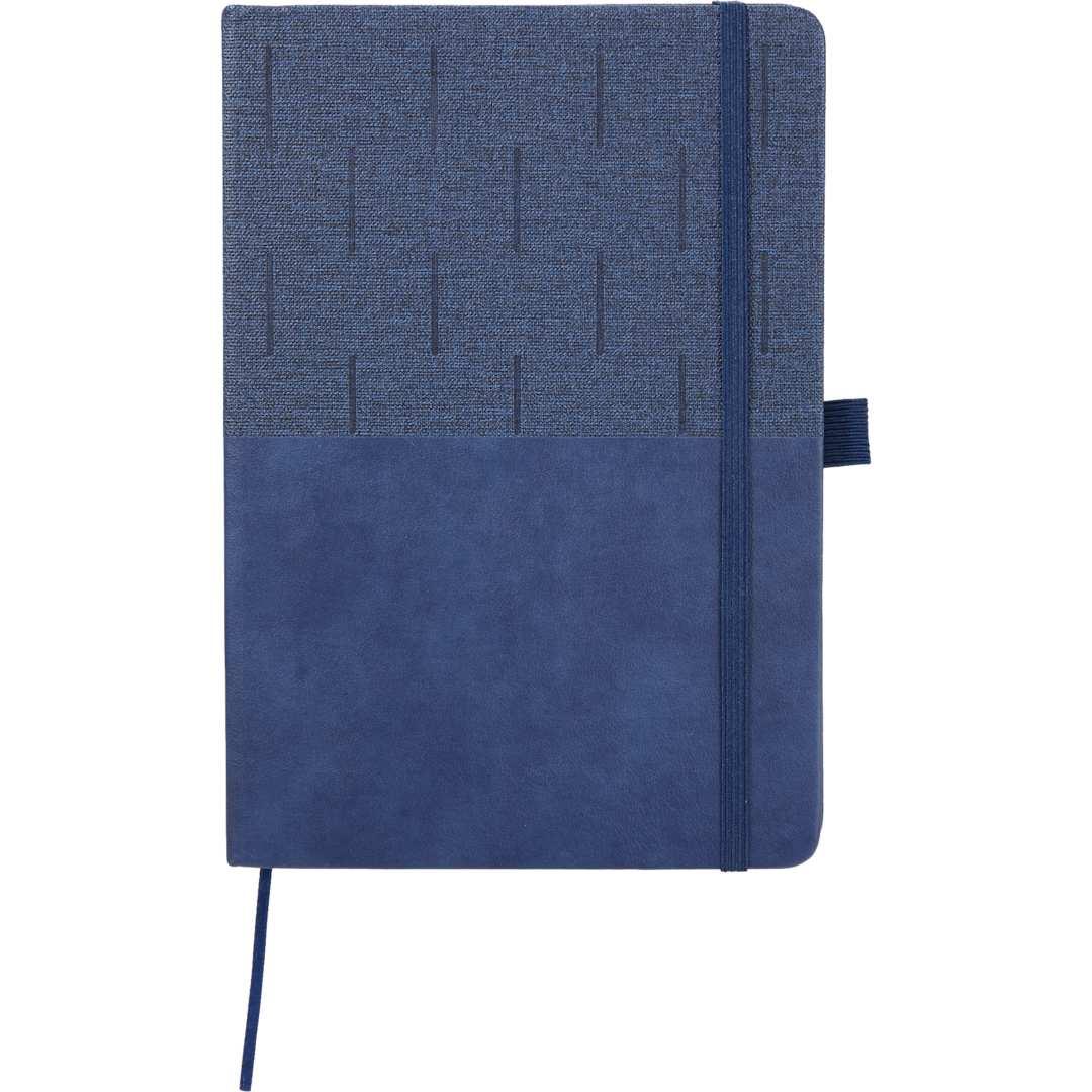 5.5 X 8.5 fsc® recycled chesapeake bound journal Black miniatura 13
