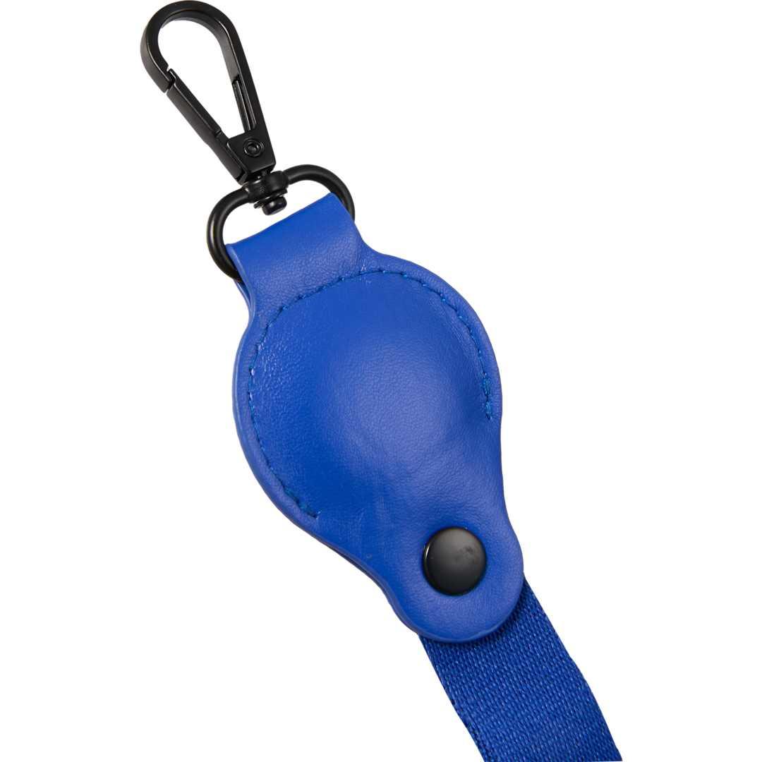 Recycled airtag lanyard Black miniatura 11