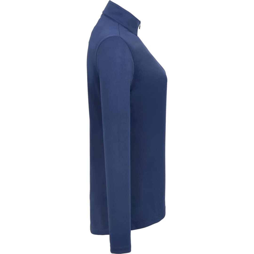 Dara knit quarter zip - womens Navy Blue miniatura 13