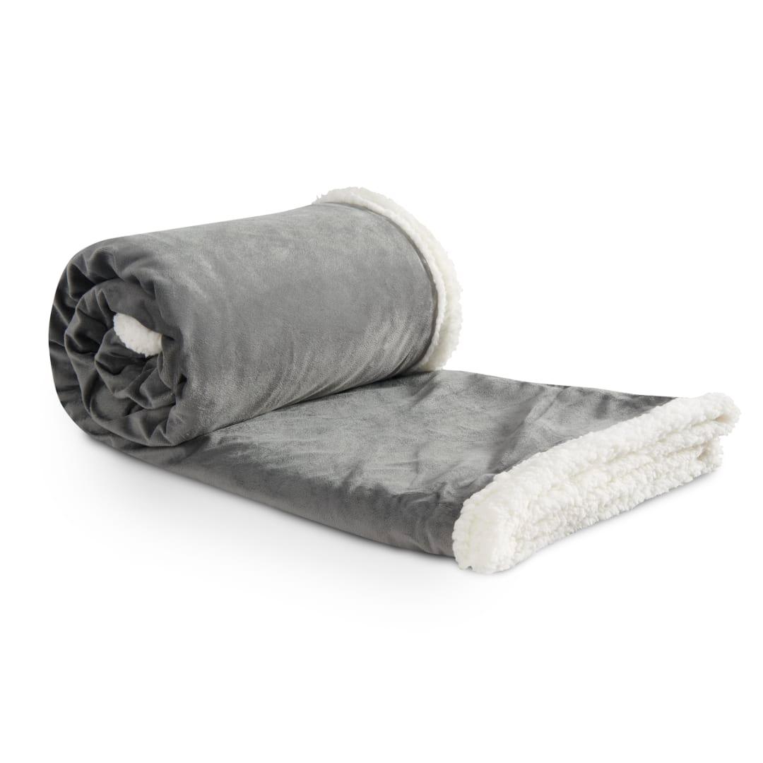 Field & co. 100% recycled pet sherpa blanket Grey miniatura 17