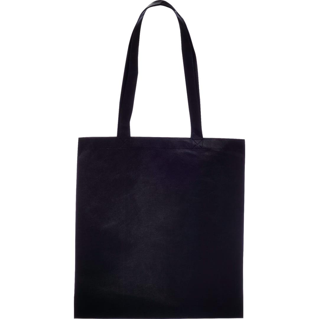 Zeus non-woven convention tote Black front