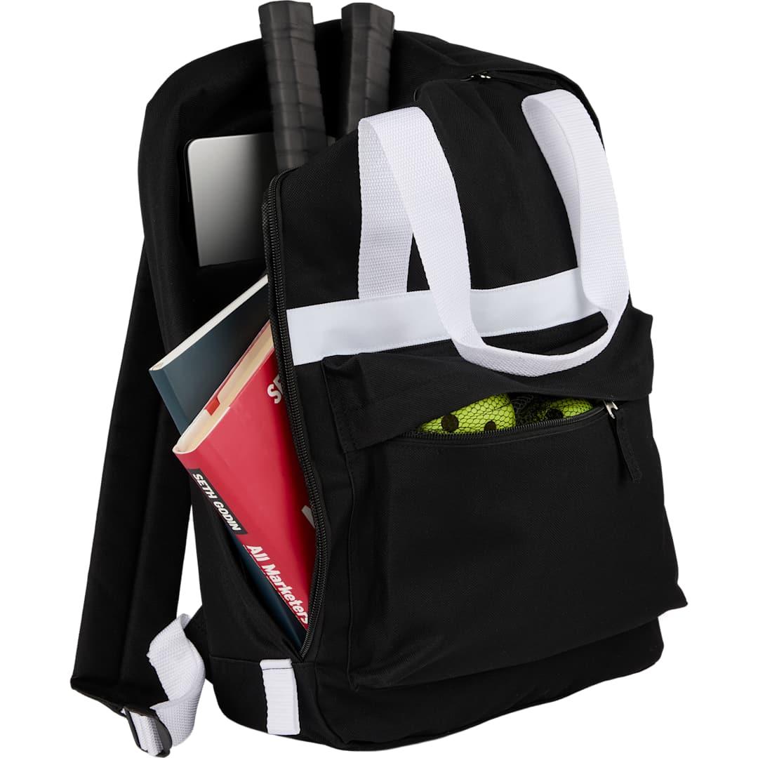 Varsity recycled backpack Black miniatura 6