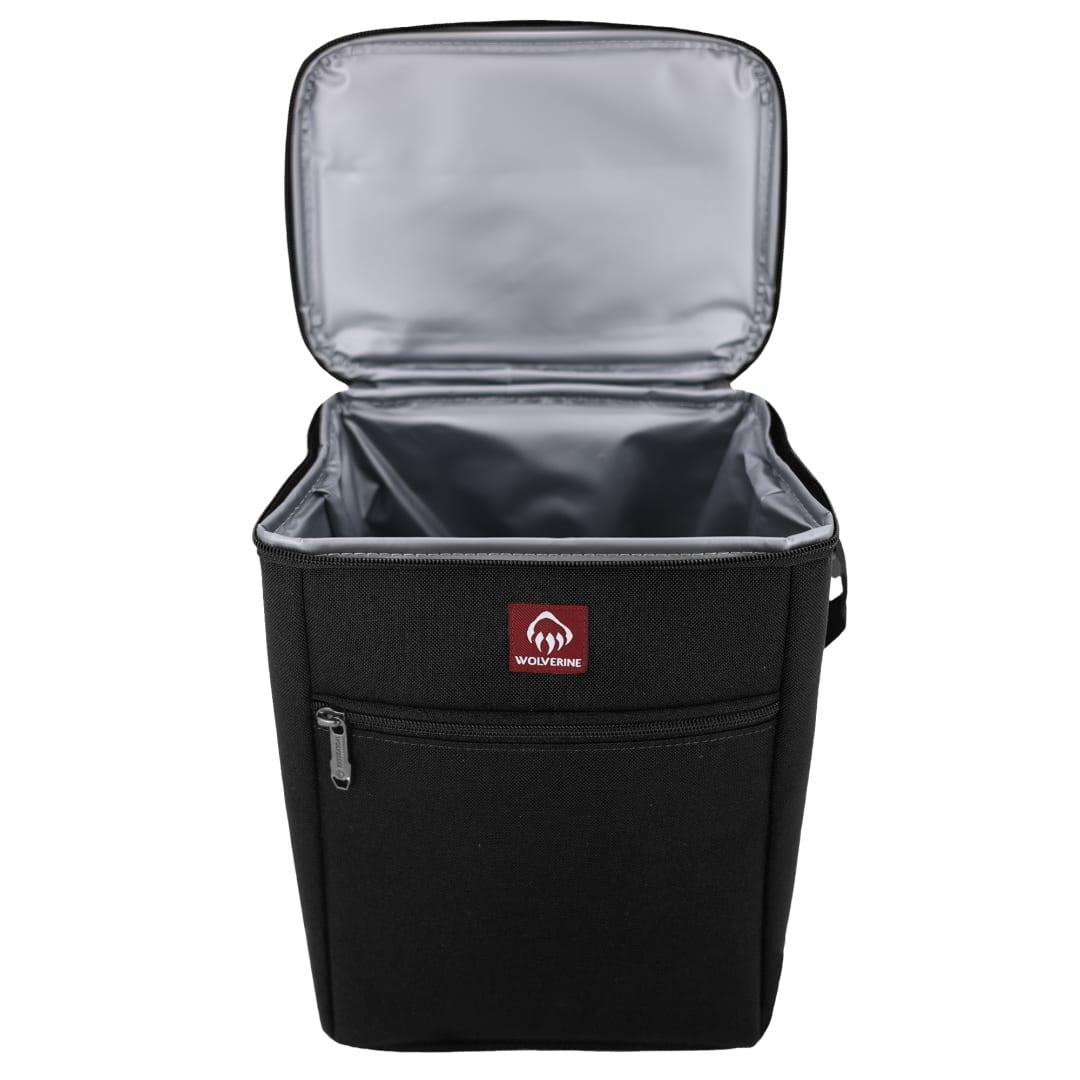 Wolverine vertical 12 can cooler Black miniatura 8
