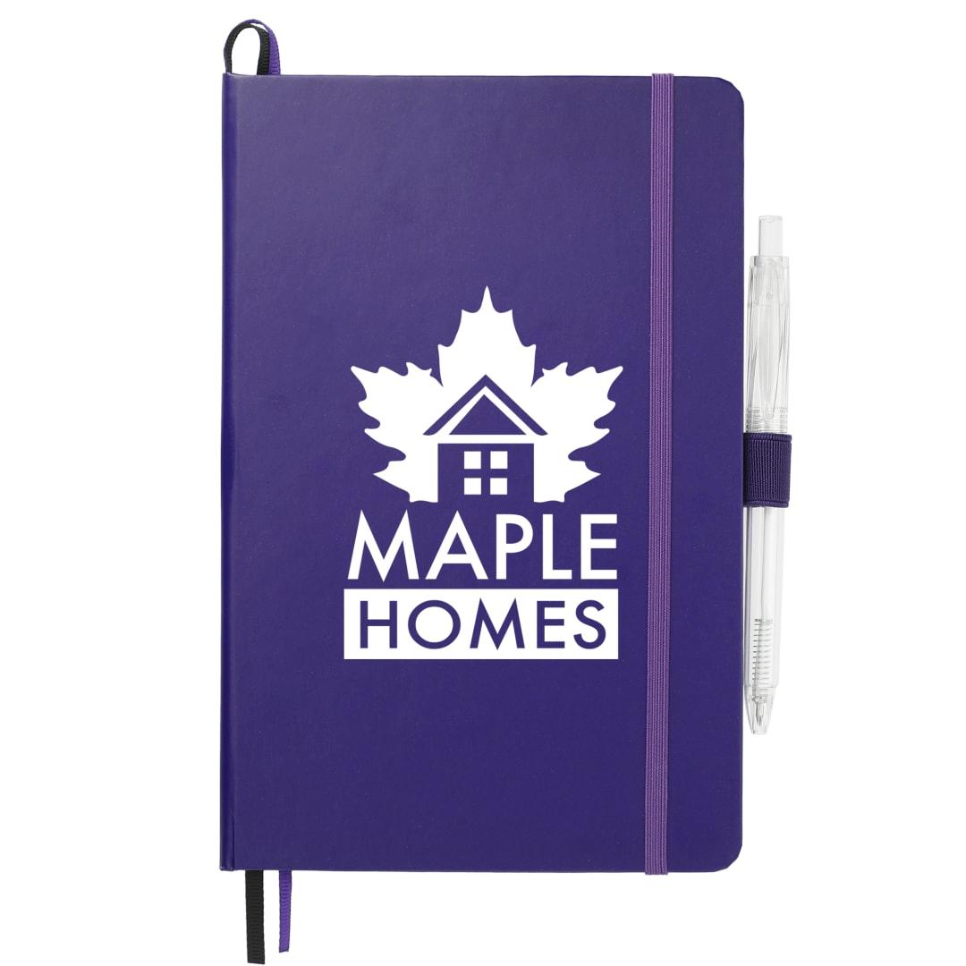 5.5 X 8.5 fsc® mix bound journal set Black miniatura 35