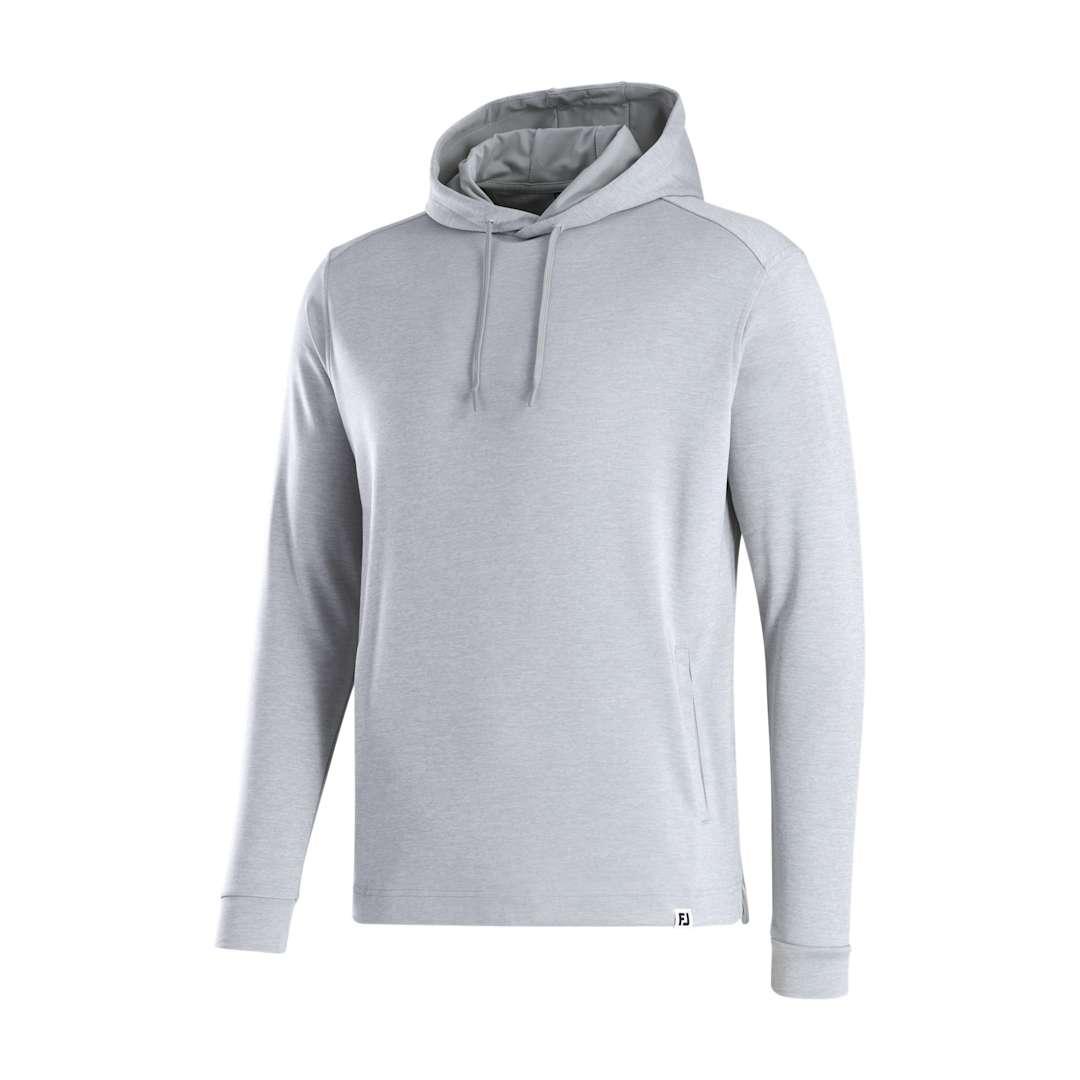 Footjoy lightweight performance hoodie Grey front