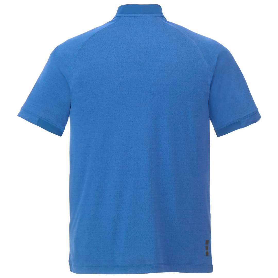 Mens kinport ss stand collar polo Wine miniatura 10