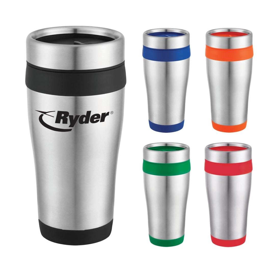 Carmel 16oz travel tumbler Silver miniatura 3