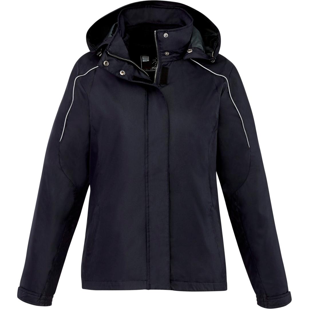 Womens valencia 3-in-1 jacket Navy Blue front
