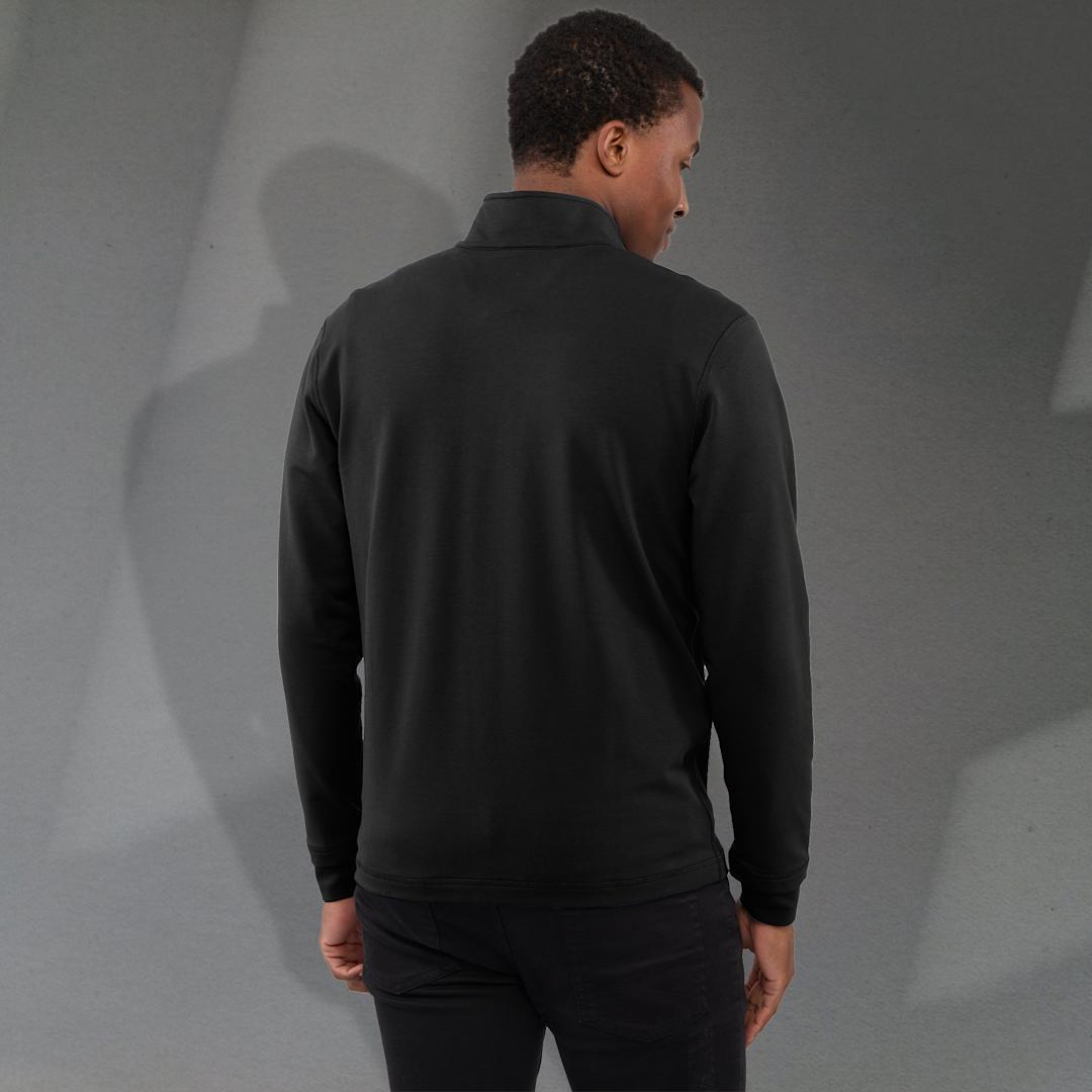Lyon eco stretch knit full zip - mens Blue miniatura 17