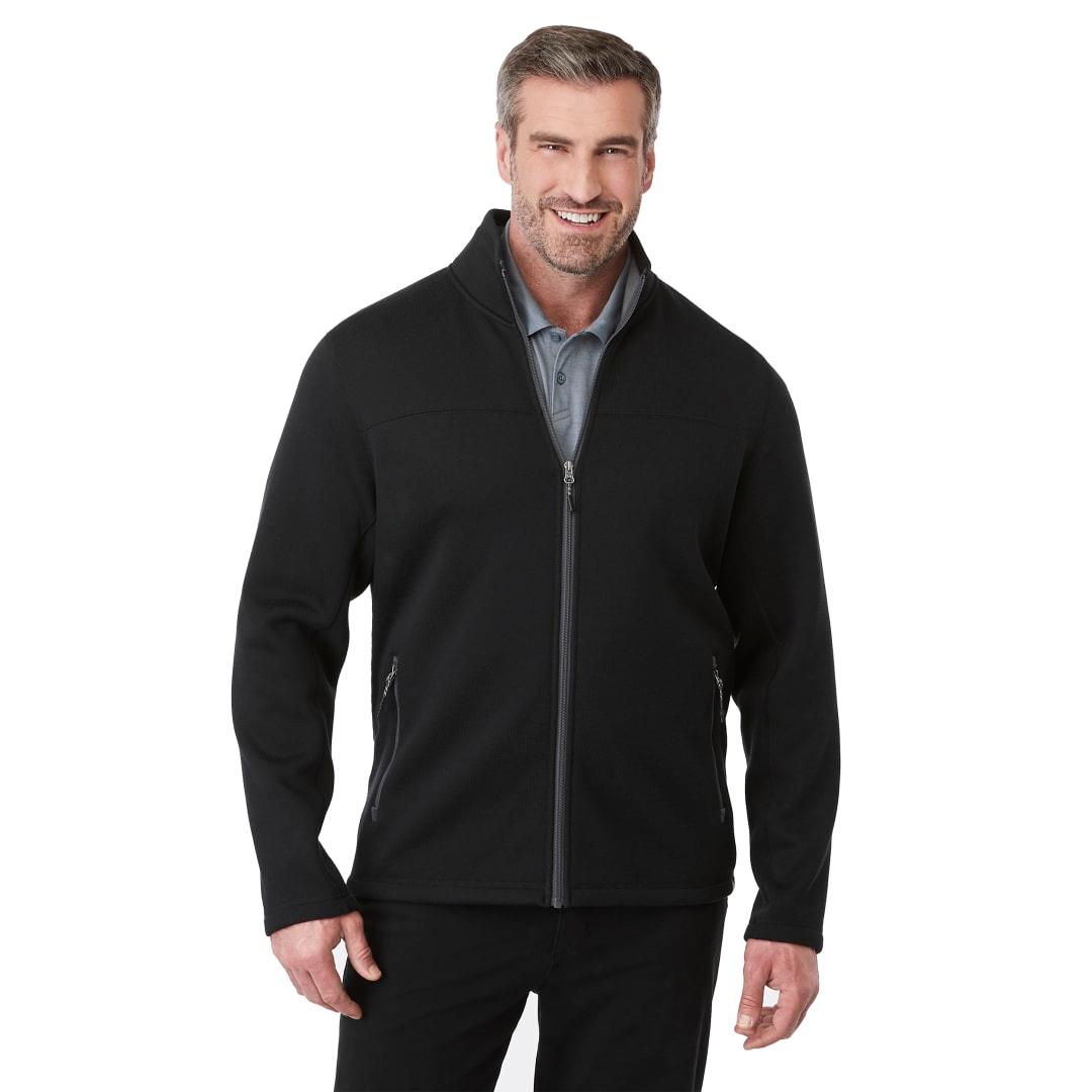 Darnell eco knit full zip - mens Grey miniatura 31