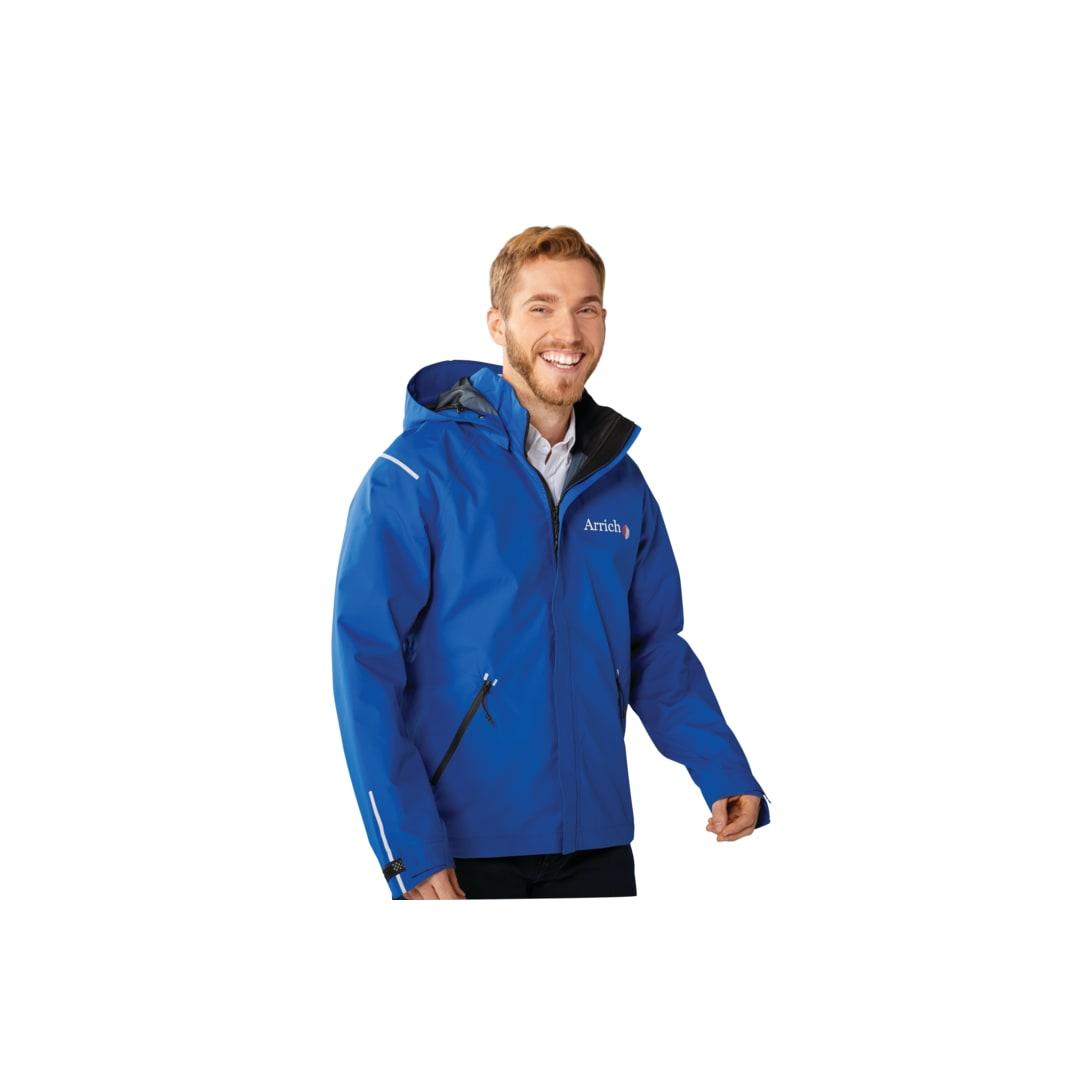 Mens gearhart softshell jacket Grey miniatura 8