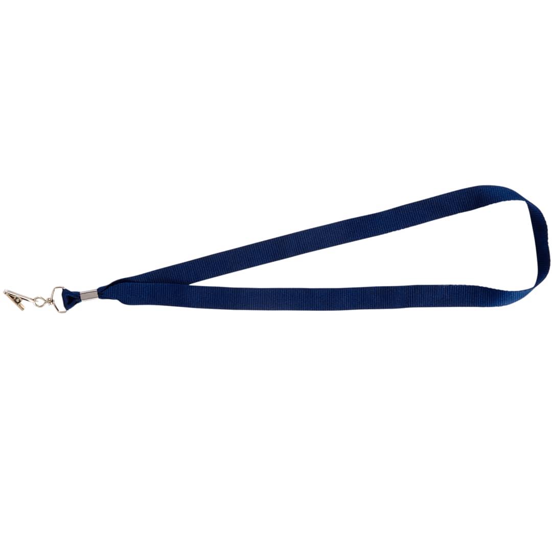 Lanyard with bulldog clip Red miniatura 8