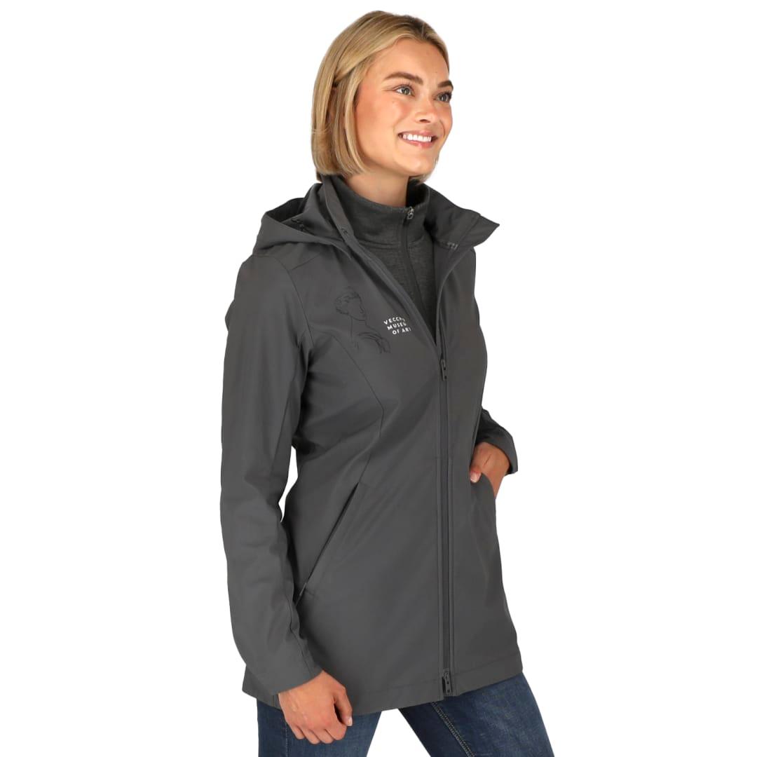Manzano eco softshell jacket - womens Silver miniatura 18