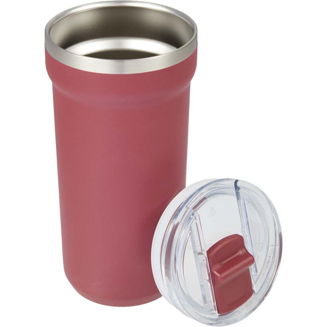 Catone recycled vacuum tumbler w/ slider lid 20oz Black miniatura 22
