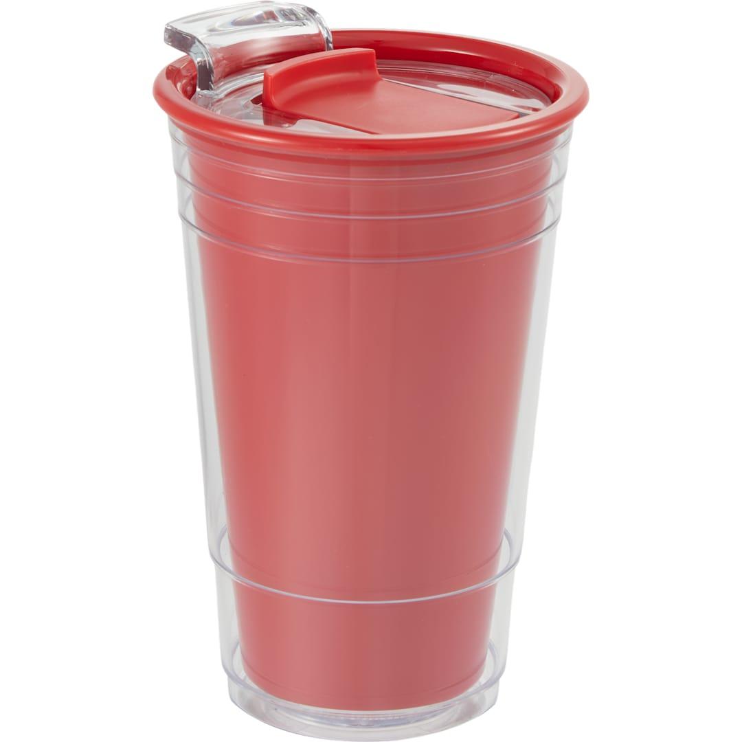 Mipsy recycled double wall tumbler 16oz Black miniatura 21